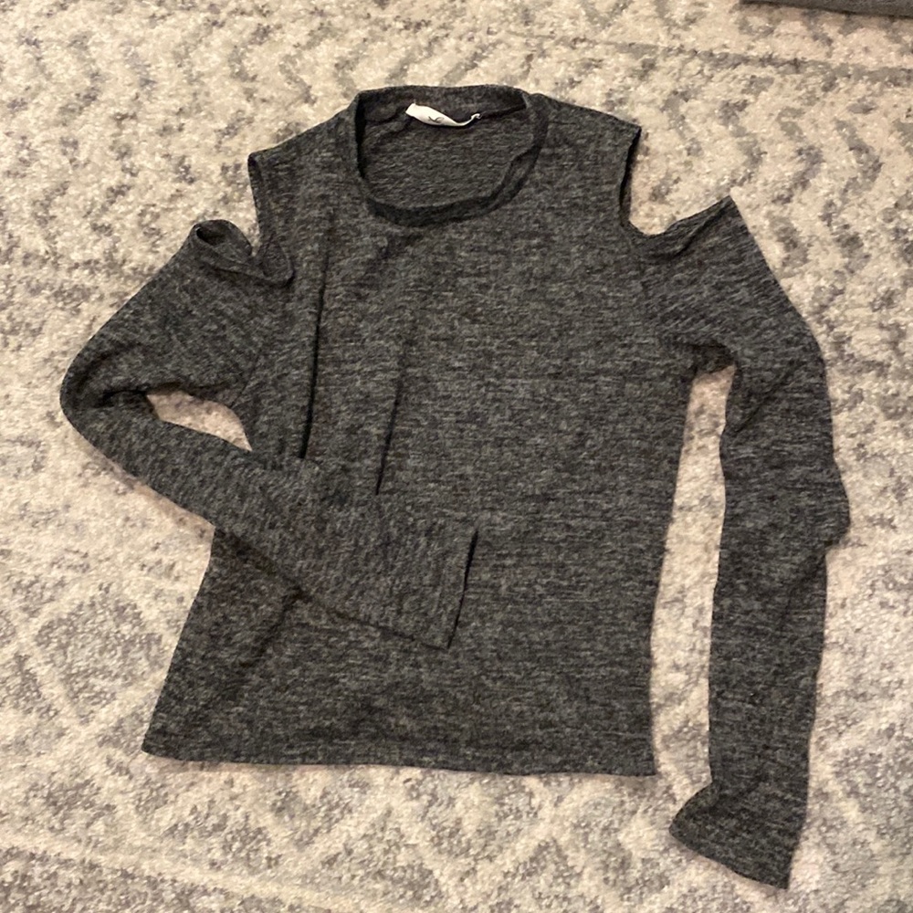 Open shoulder comfy graying sleeve - womens sm